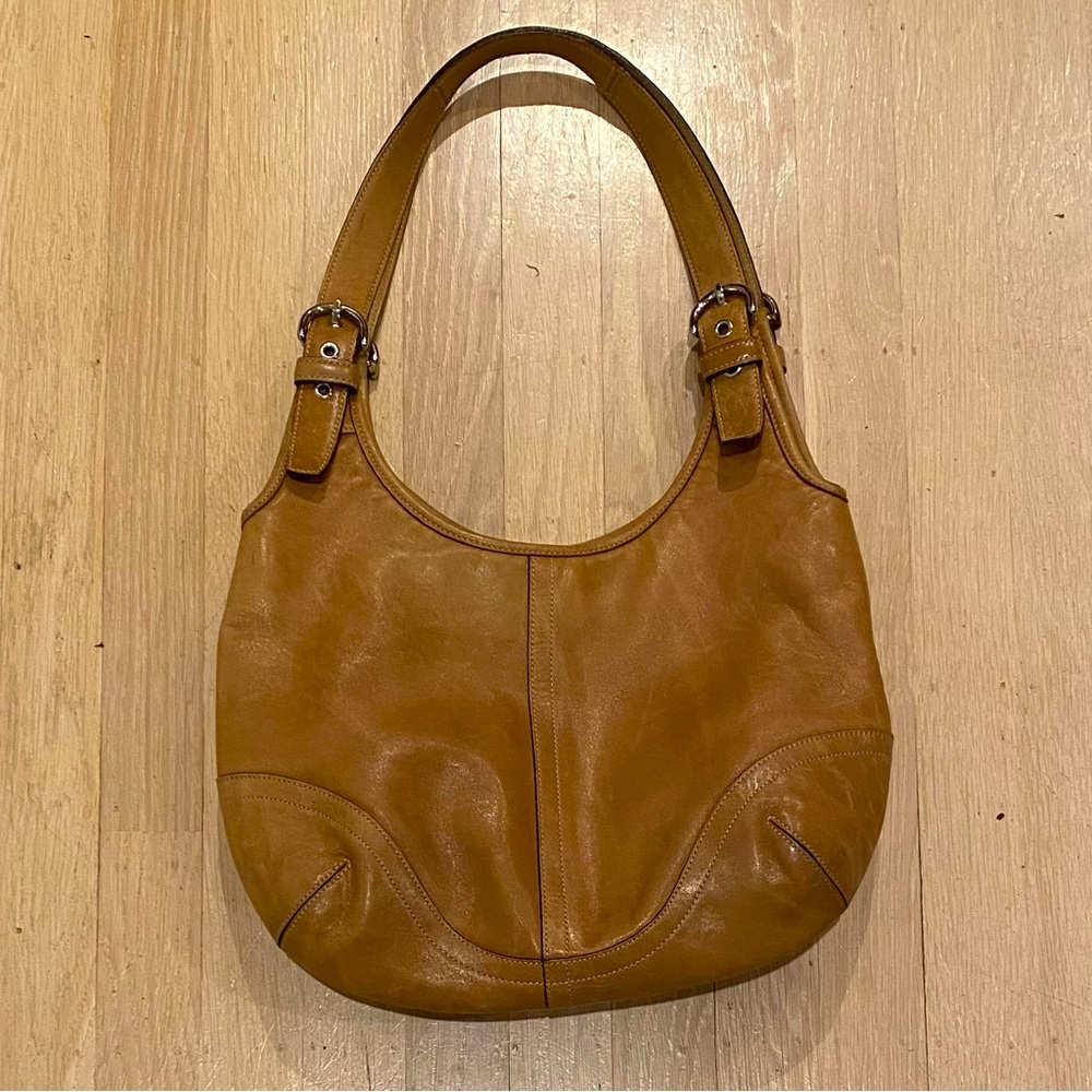 Groovy 70’s vibe Coach hobo